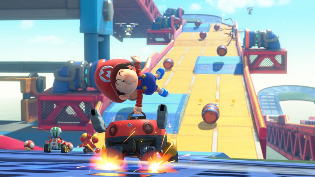 Mario kart world dévoile ses nouveaux visuels et modes de jeu