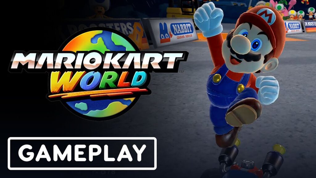 Mario kart world et bundle de treehouse switch 2 dévoilés