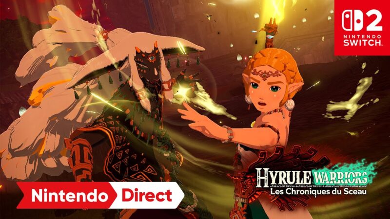 Hyrule warriors 3 annoncé sur switch 2 pour fin d&rsquo;année