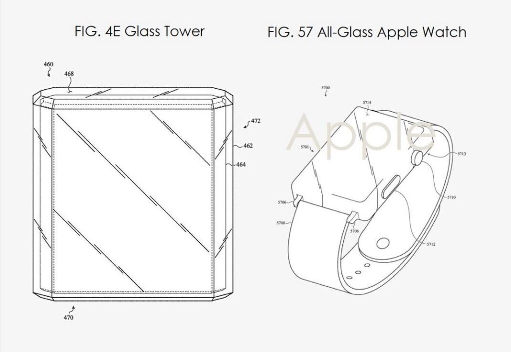 Nouveau brevet apple pour un iphone tout en verre