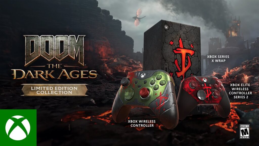 Nouvelle manette xbox series pour doom : the dark ages