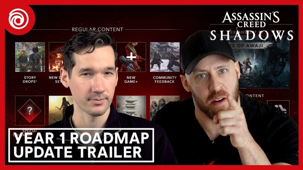 Assassin's creed shadows : la feuille de route révélée