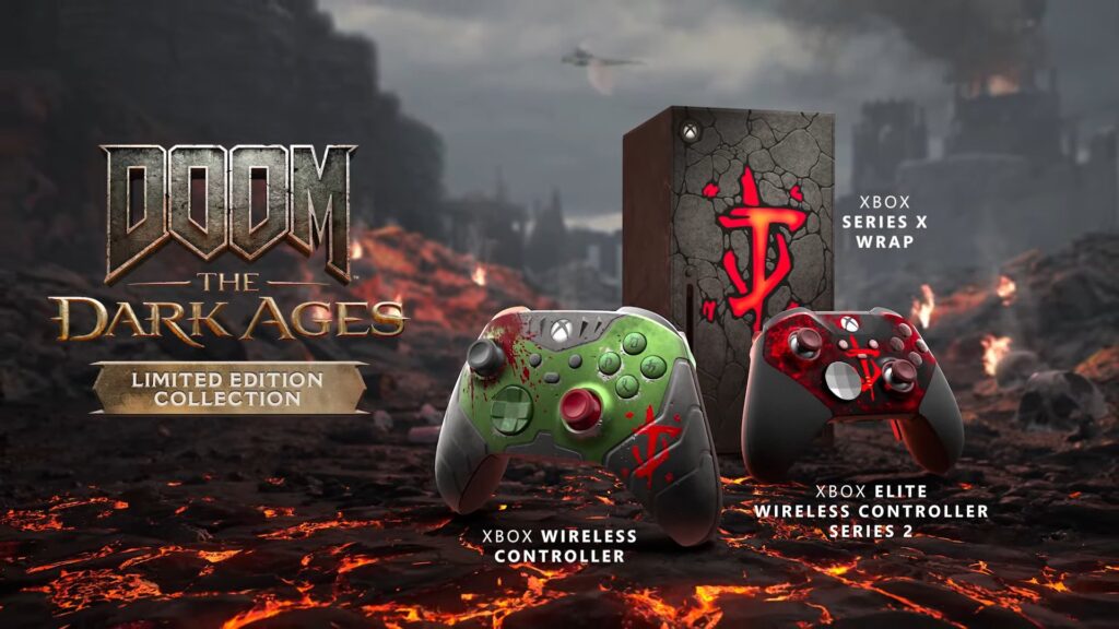 Nouvelle manette xbox series pour doom : the dark ages