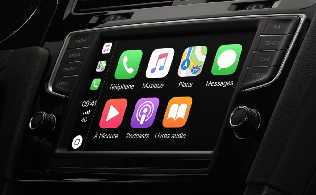 Une app permet le streaming vidéo sur apple carplay