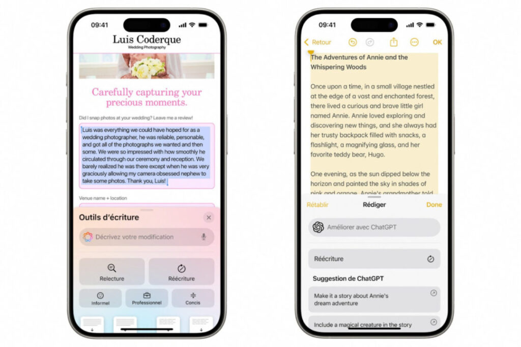 Meta désactive apple intelligence dans ses applications iOS