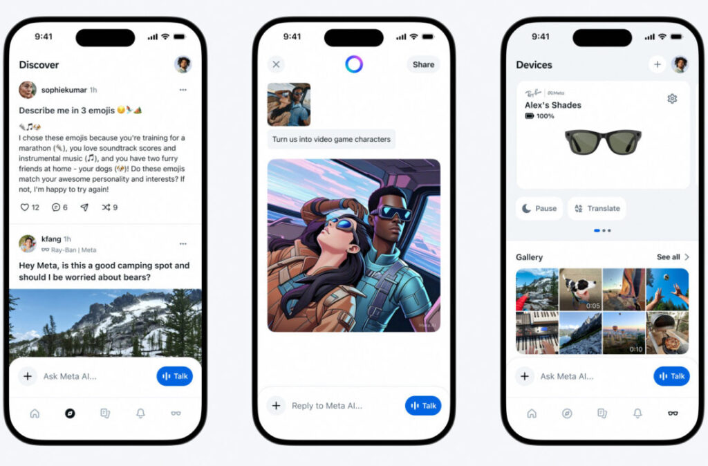 Meta lance meta ai, son application concurrente à chatgpt