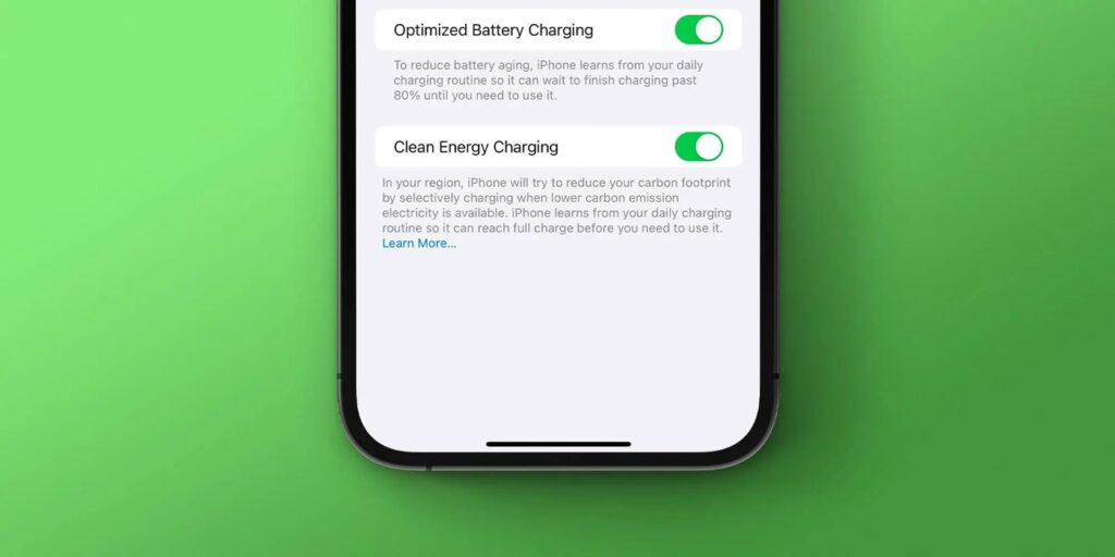 Apple active la charge verte sur les iphone en magasin