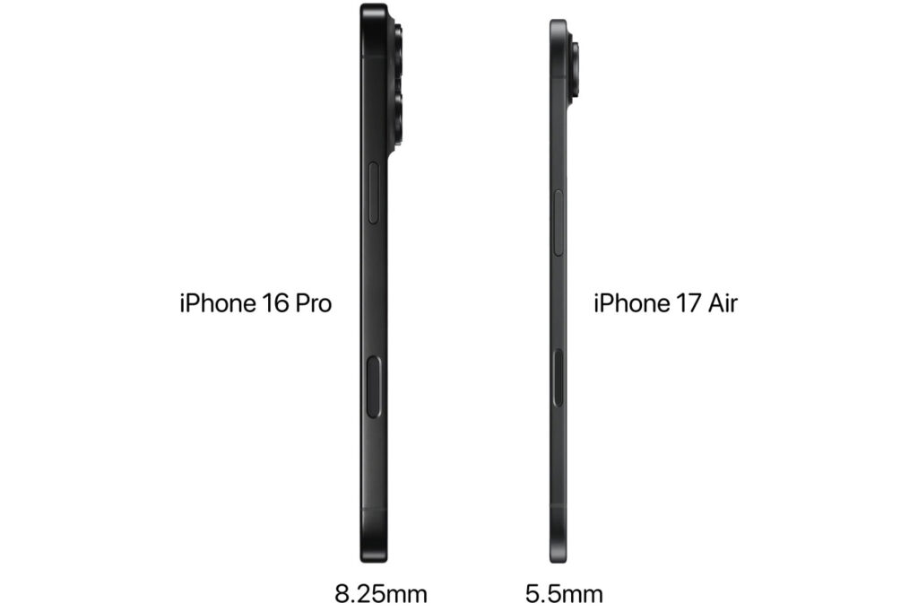 L'iphone 17 air aurait 12 go de ram