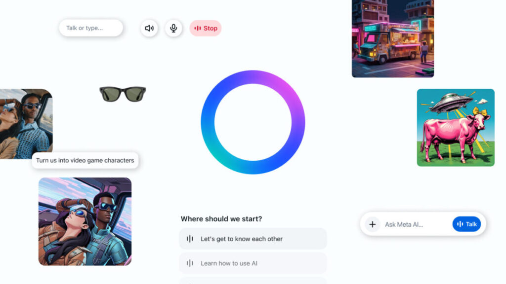 Meta lance meta ai, son application concurrente à chatgpt
