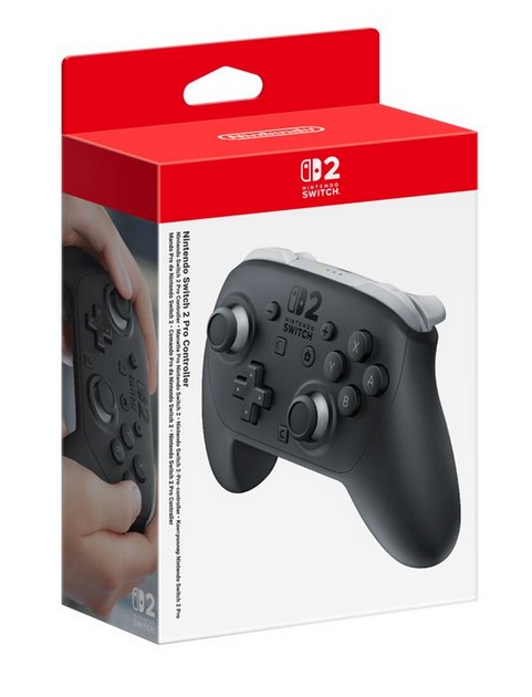 Controler pro switch 2 : batterie équivalente et recharge rapide