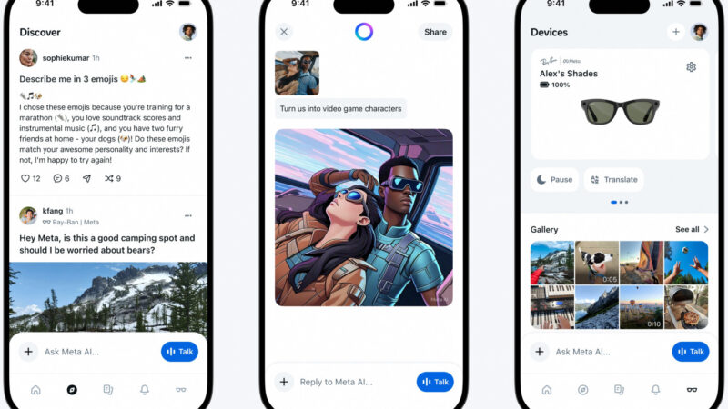 Meta lance meta ai, son application concurrente à chatgpt
