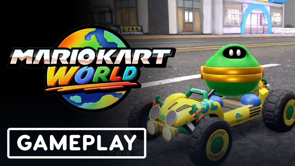 Mario kart world et bundle de treehouse switch 2 dévoilés