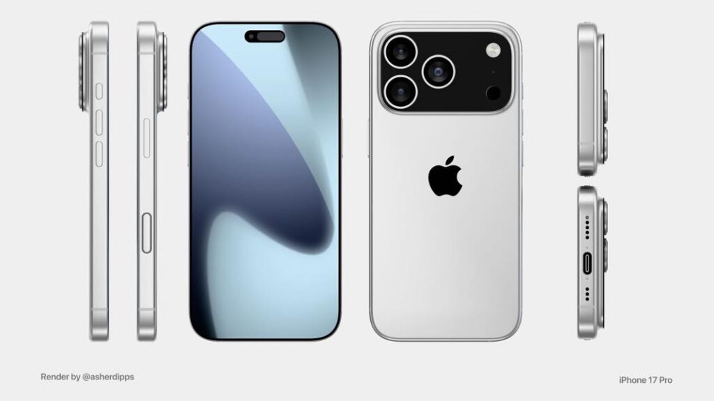 L'iphone 17 pro n'aura pas de dos bicolore