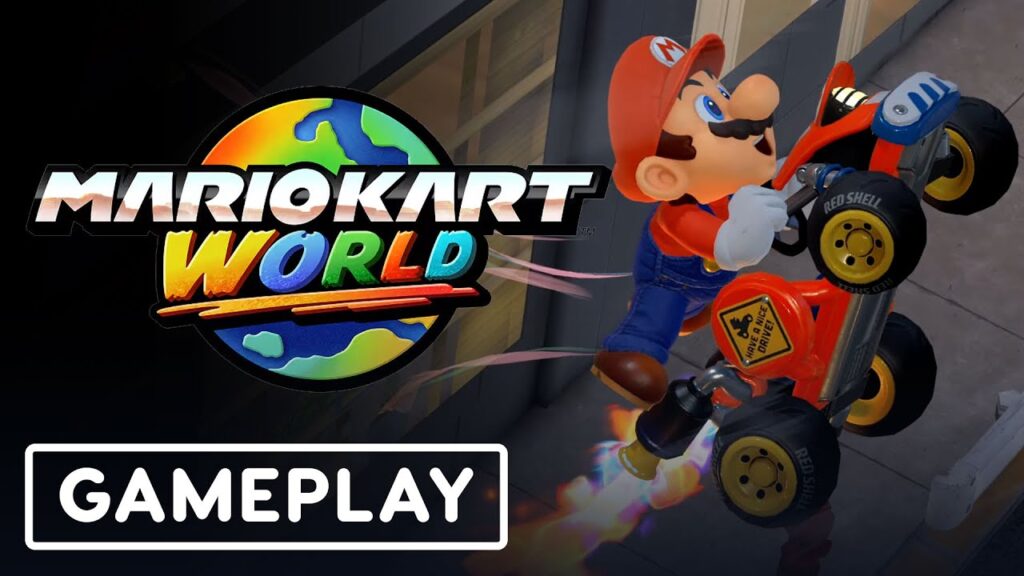 Mario kart world et bundle de treehouse switch 2 dévoilés