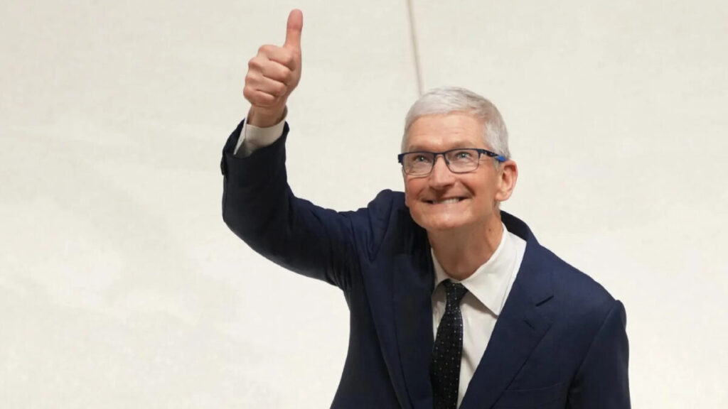 Tim cook vend des actions apple pour 24 millions de dollars