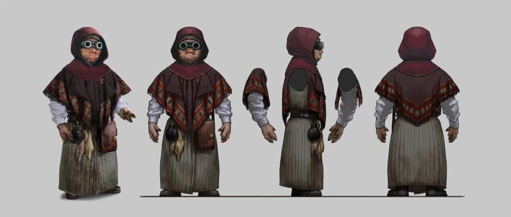 Star wars eclipse : des croquis préparatoires révèlent de nouvelles races