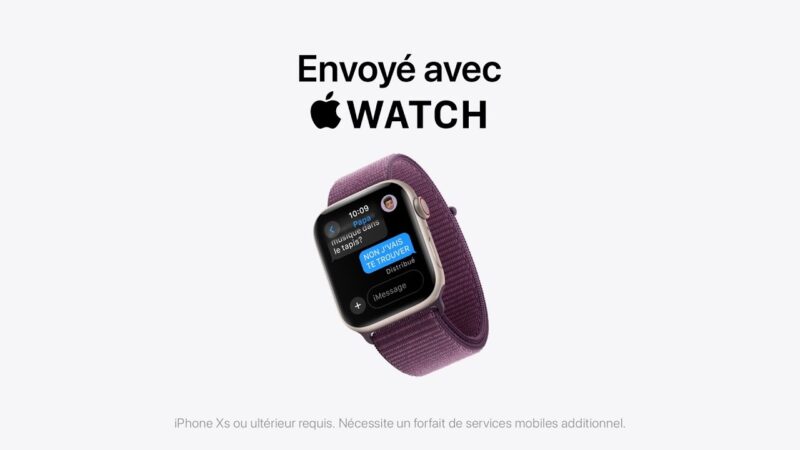 Apple watch : des publicités pour enfants mettant en avant la communication