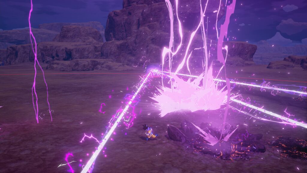 L'arc daima arrive dans dragon ball z : kakarot