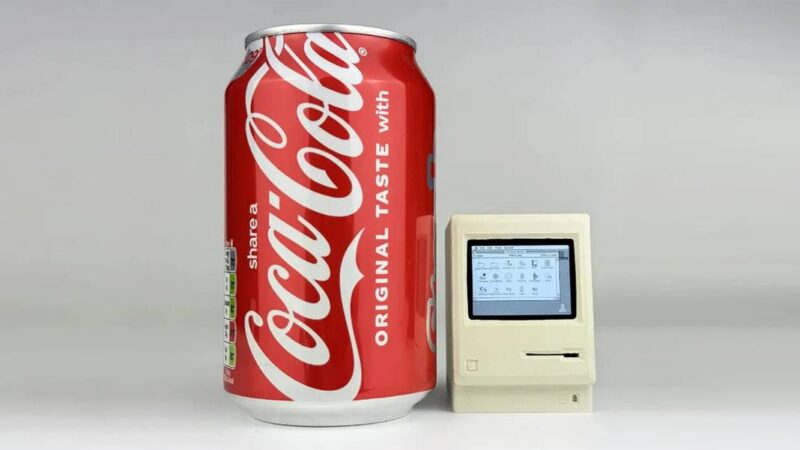 Un nano-macintosh fonctionnel en miniature