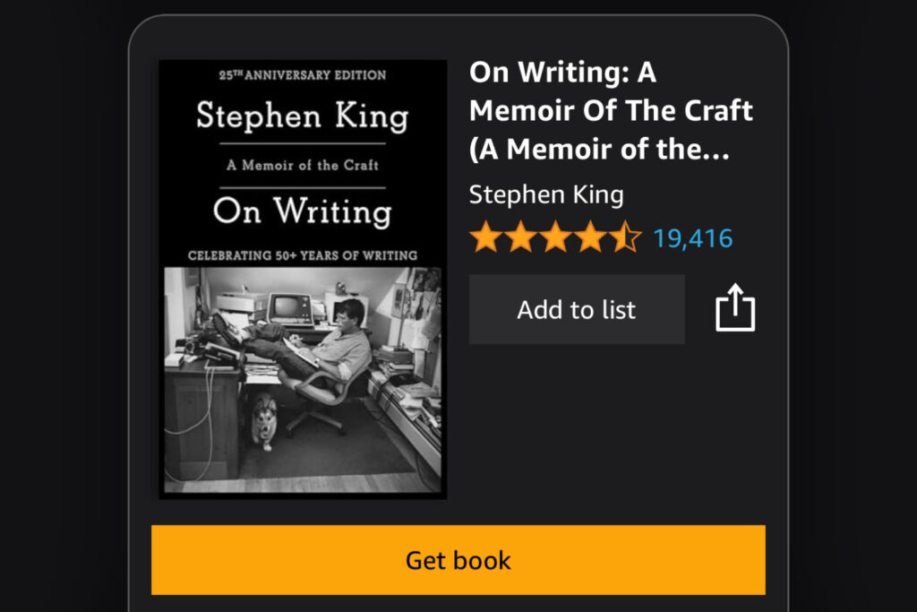 Lapplication kindle damazon permet dacheter des livres sur ios
