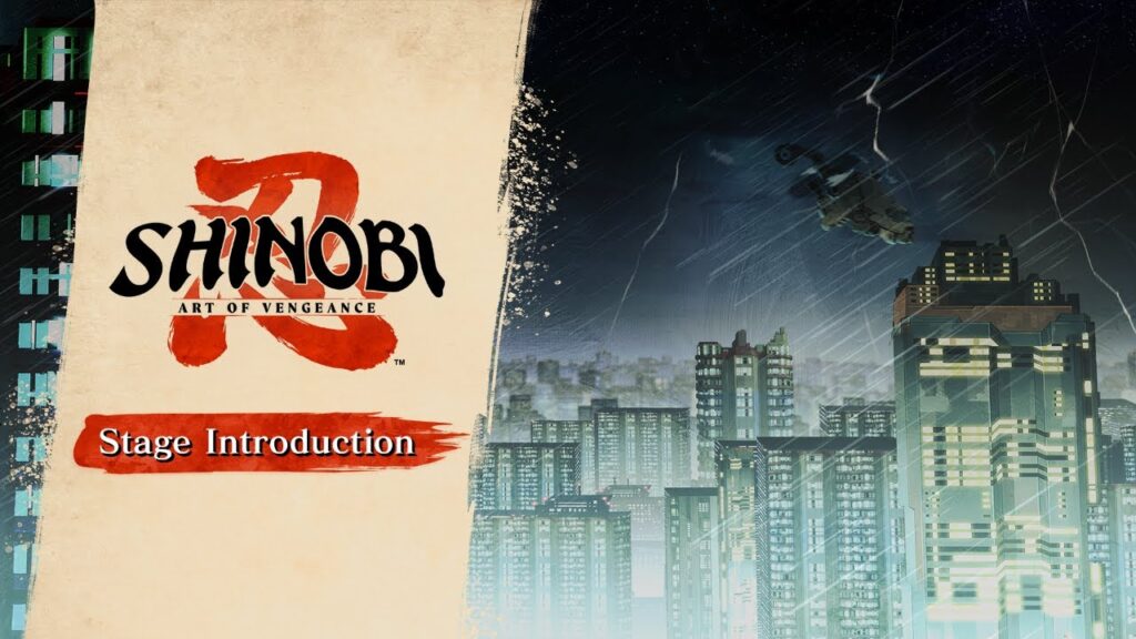 Nouveau trailer pour shinobi : art of vengeance dévoilé