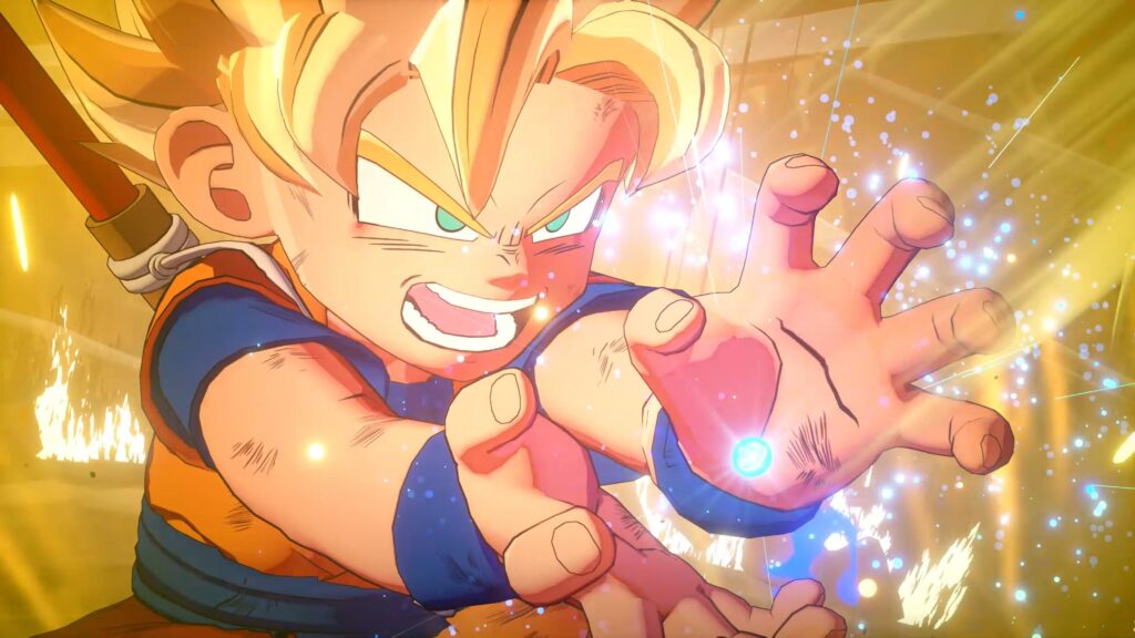L'arc daima arrive dans dragon ball z : kakarot