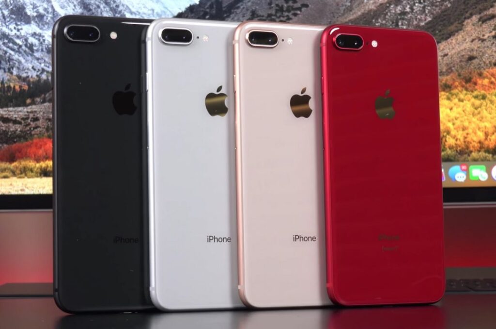 Lancement du statut de produits anciens pour l'iphone 7 plus et l'iphone 8