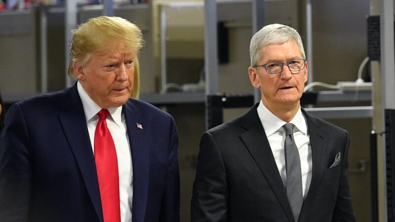 Tensions entre trump et apple sur la production des iphone