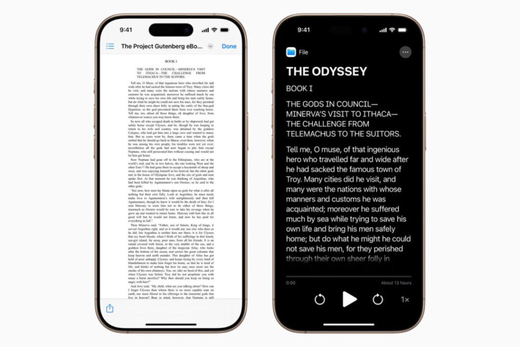 Nouvelles fonctionnalités daccessibilité pour les appareils apple