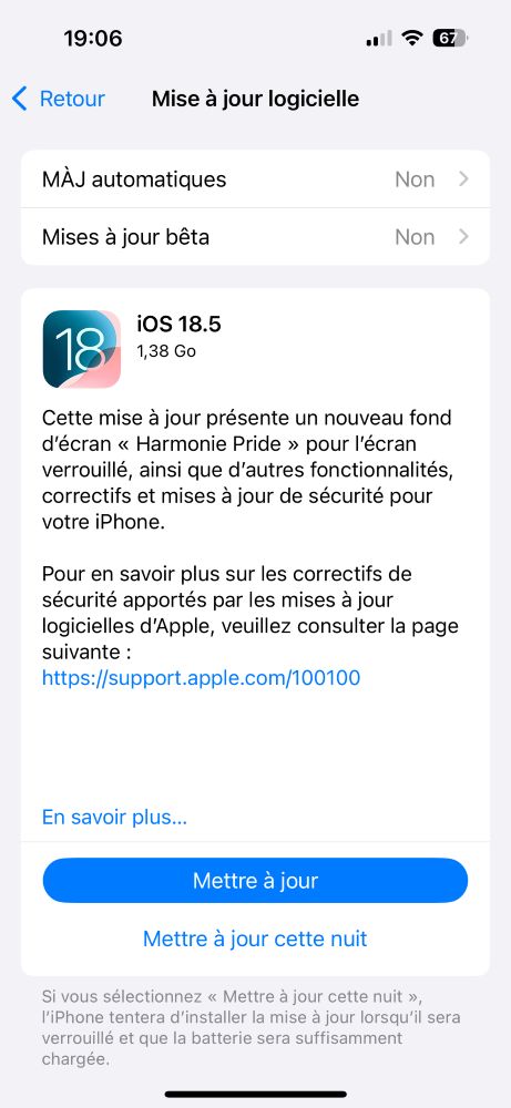 Ios 18.5 maintenant disponible avec de nouvelles fonctionnalités