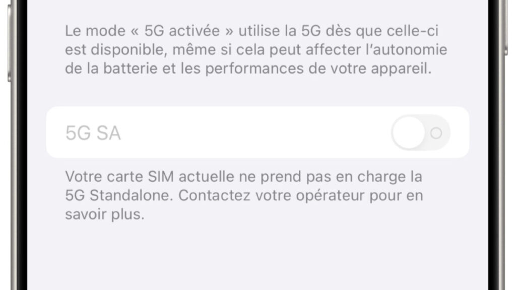Free Mobile et Bouygues Telecom lancent la 5G+ sur iPhone