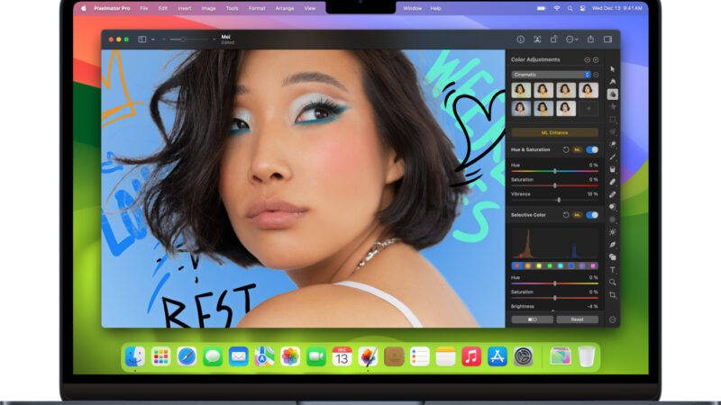 Mise à jour de pixelmator pro avec le support d&rsquo;apple intelligence