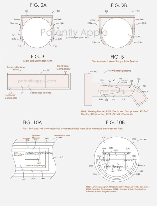 Apple dévoile des lunettes intelligentes modulaires et personnalisables