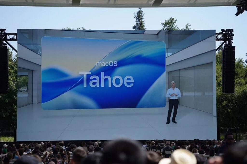 Macos tahoe dévoile une interface liquid glass et des fonctionnalités innovantes