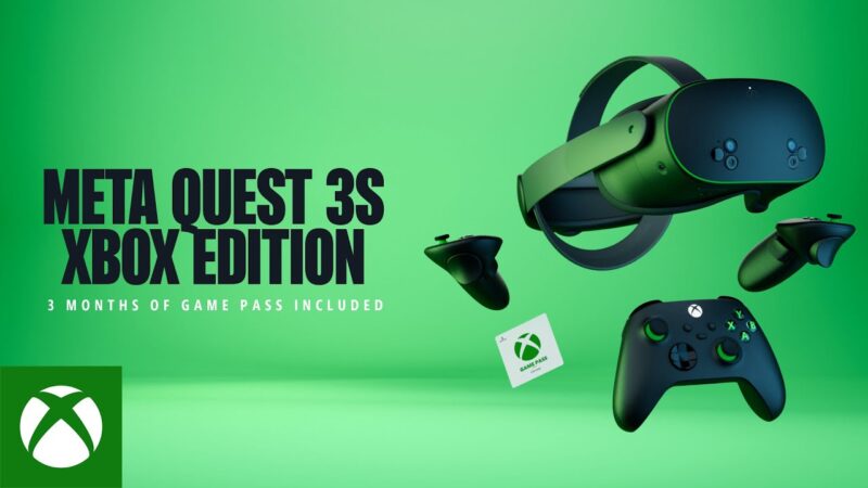 Meta quest 3s xbox edition dévoilé par microsoft