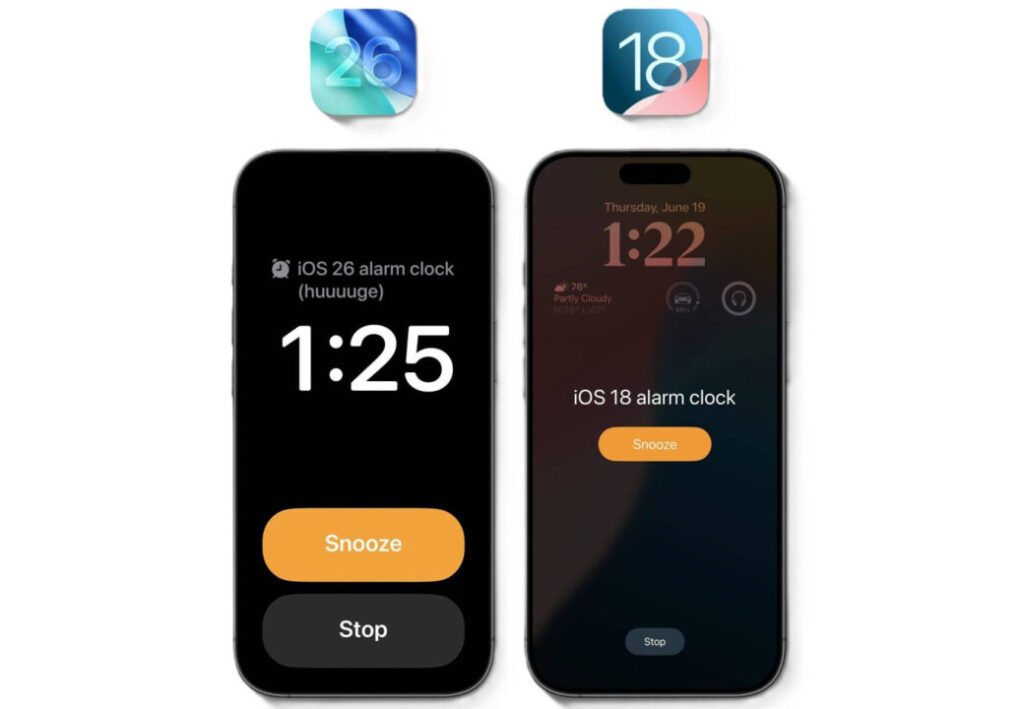 Ios 26 : une interface d'alarme repensée mais risquée