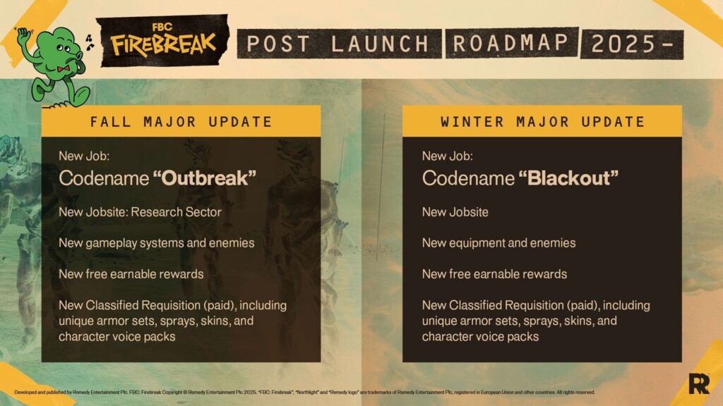 Fbc firebreak se lance avec des mises à jour majeures