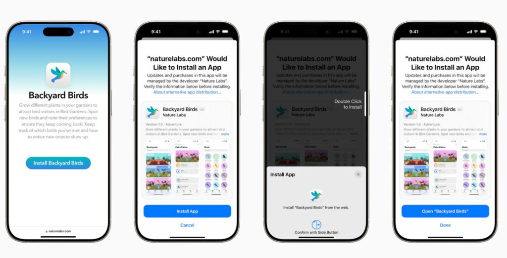 Ios 18.6 facilite l'installation d'applications tierces sur iphone et ipad
