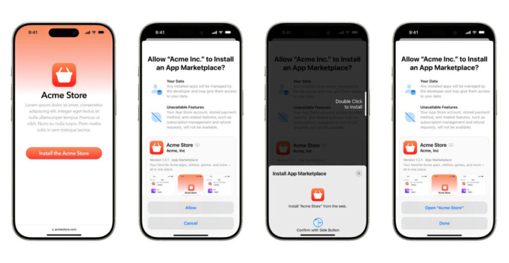Ios 18.6 facilite l'installation d'applications tierces sur iphone et ipad