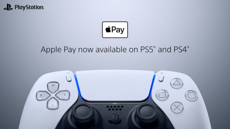 Apple pay désormais disponible sur ps4 et ps5