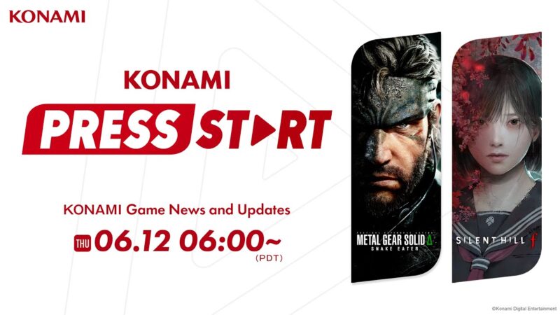 Konami dévoile son showcase avec silent hill et metal gear solid