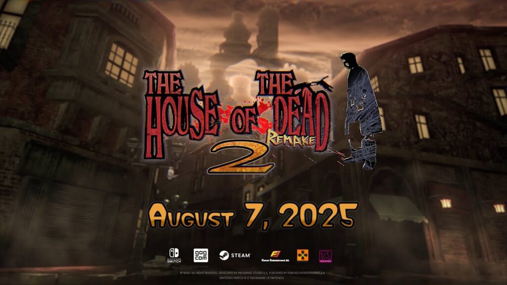 The house of the dead 2 remake reporté pour pc et switch