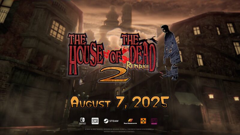 The house of the dead 2 remake reporté pour pc et switch