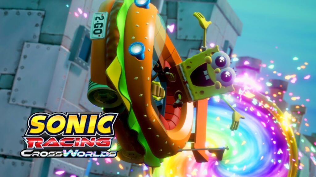 Sonic racing crossworlds et nickelodeon s'associent pour des personnages payants