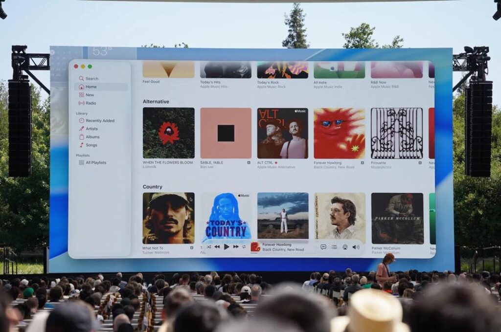 Macos tahoe dévoile une interface liquid glass et des fonctionnalités innovantes