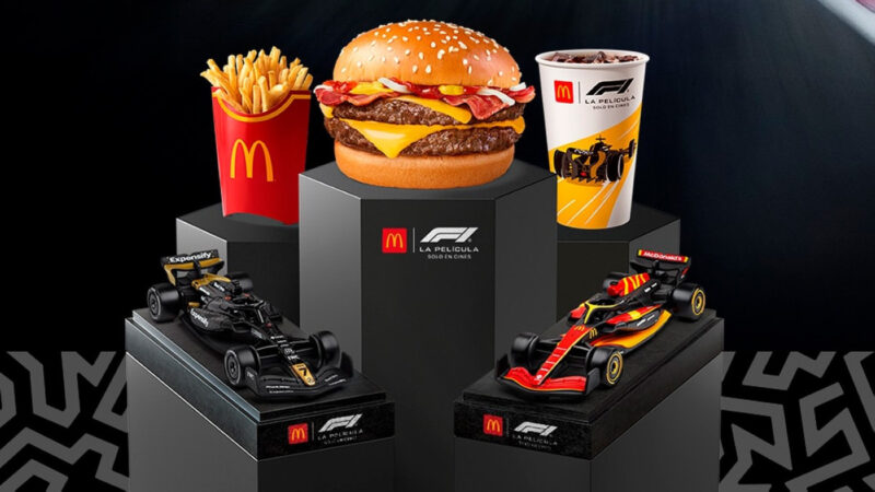 Apple et mcdonald&rsquo;s s&rsquo;associent pour f1 le film
