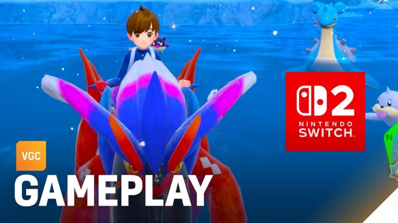 Pokémon écarlate et violet optimisé sur nintendo switch 2