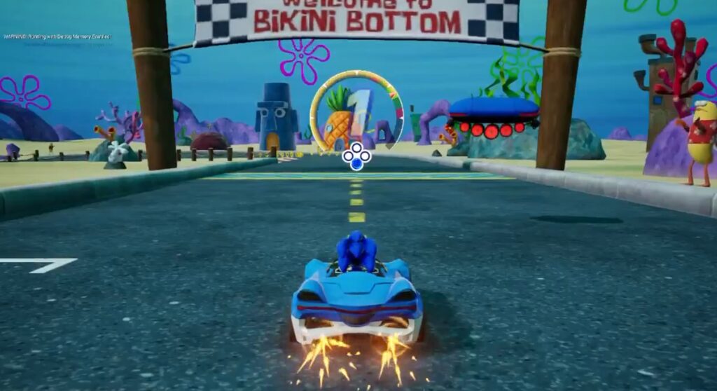Sonic racing crossworlds accueille des personnages de nickelodeon