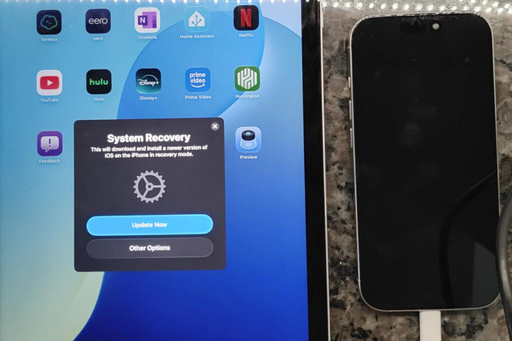 Ios 26 permet de restaurer un iphone sans mac ni pc