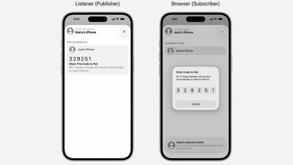 Ios 26 introduit wi-fi aware pour des alternatives à airdrop